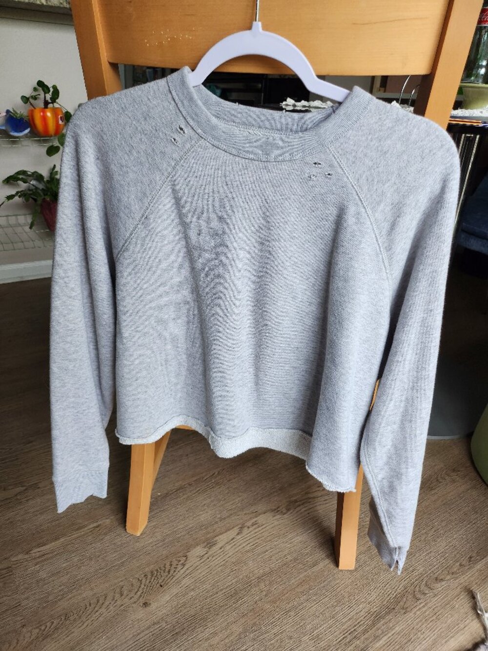 Aerie Cropped Crew Neck
